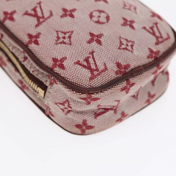 LOUIS VUITTON Monogram Mini Usu Digital Pouch Red M60001 LV Auth 89538 - Picture 5 of 16